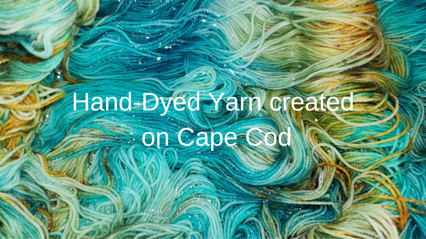 Hand dyed yarn | super bulky yarn | hand dyed merino wool yarn | indie dyed  wool | Popham Beach